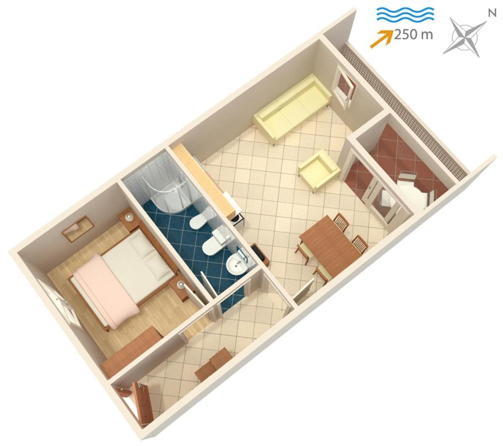 Apartment Rabac 2323B Luaran gambar
